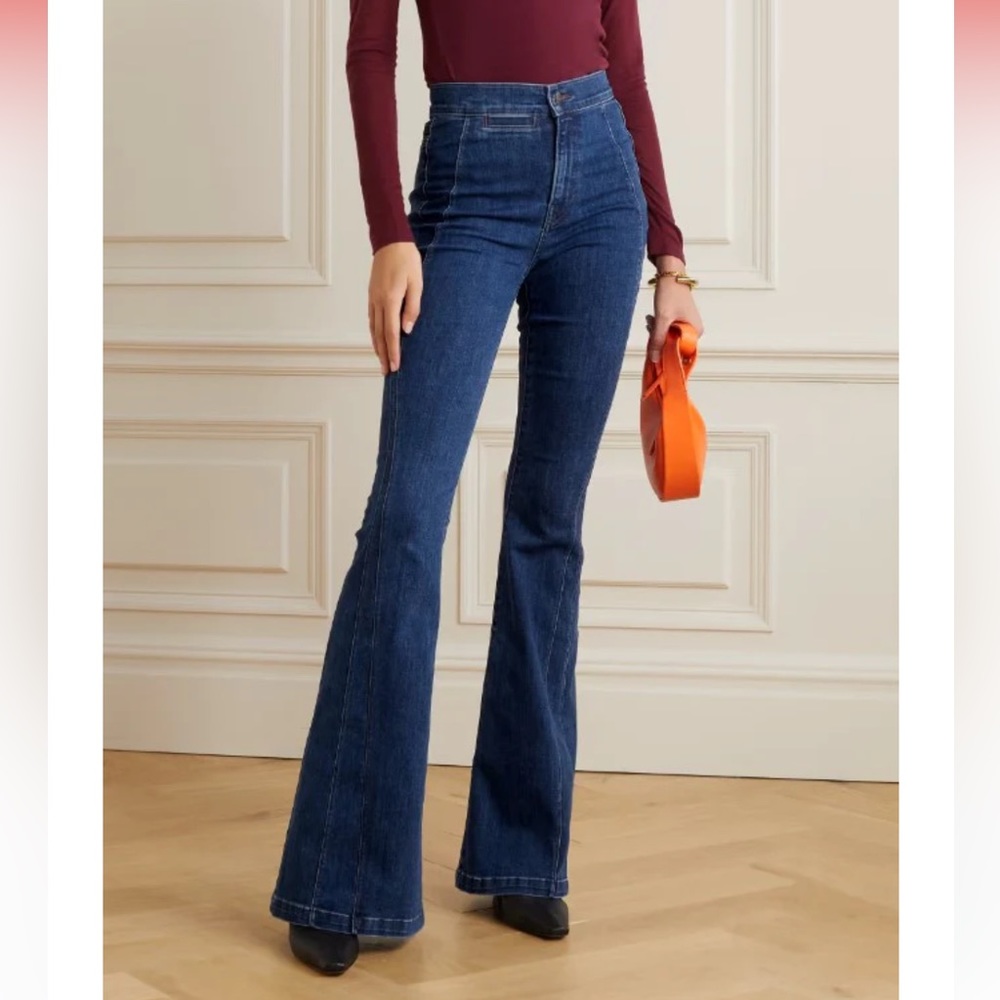 Veronica Beard - Sheridan  Extreme Flare Denim Size 25